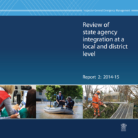 Review of state agency integration at a local and district level